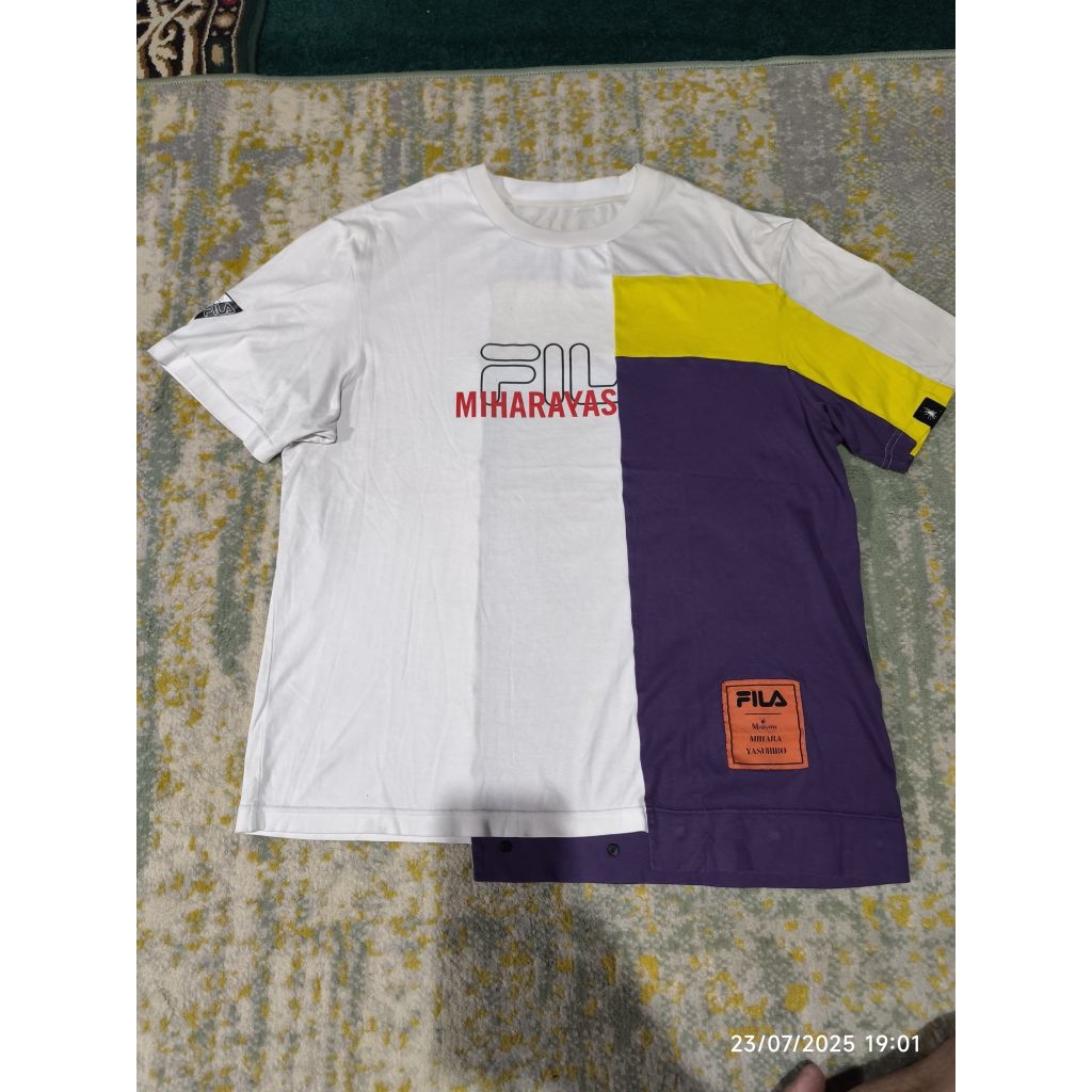 kaos Fila x Mihara Yasuhiro