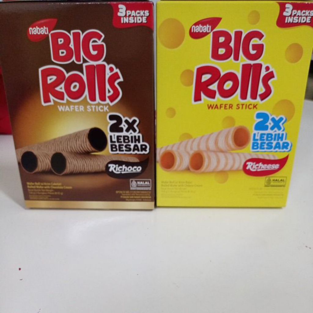 

NABATI BIG ROLL WAFER STICK DUS 108GR