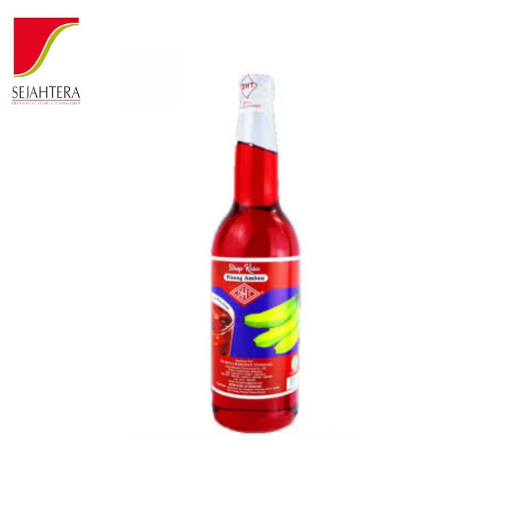

DHT Sirup Pisang Ambon 620 ml Khas Makassar / Sirup DHT Pisang Ambon Asli Makassar