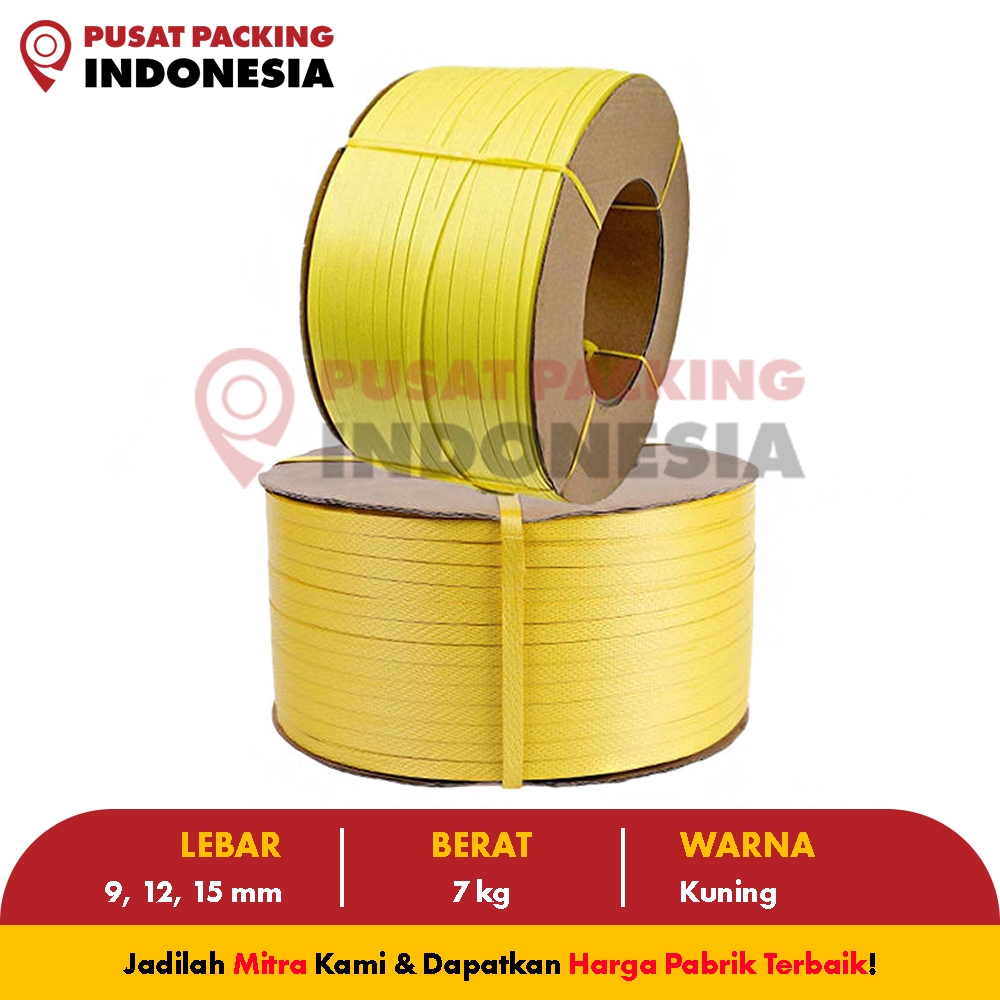 

Tali Strapping Band / Tali Klem 7 KG - PUSAT PACKING INDONESIA
