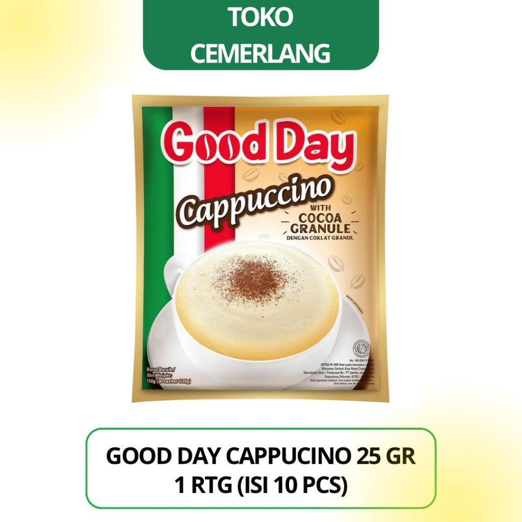 

Kopi Good Day Cappuccino 25 gr (10 pcs)