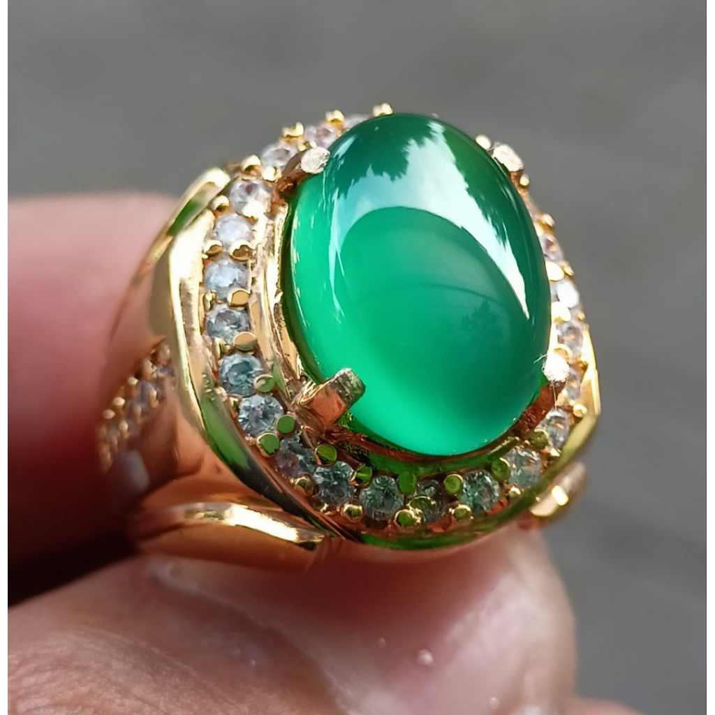 CINCIN BATU AKIK NATURAL BATU ALAM 100%ASLI