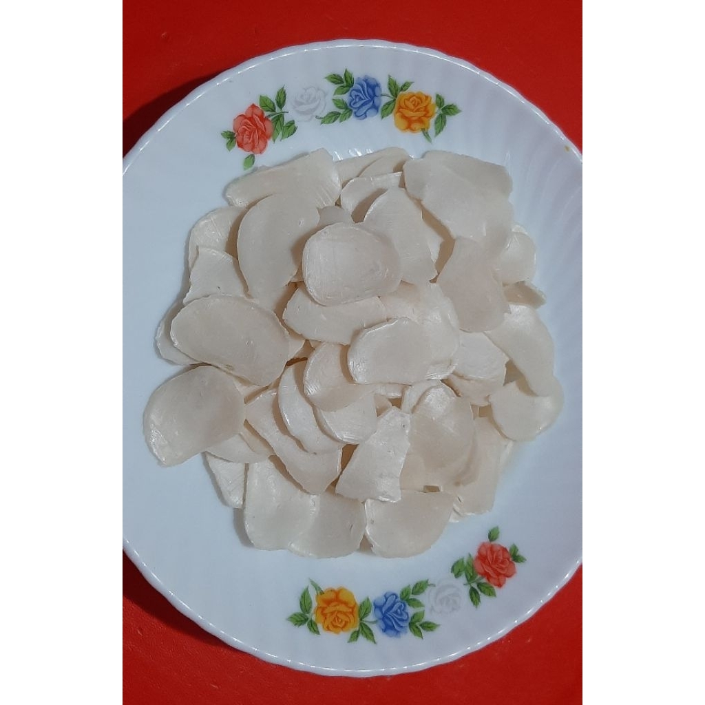 

kerupuk bawang mentah