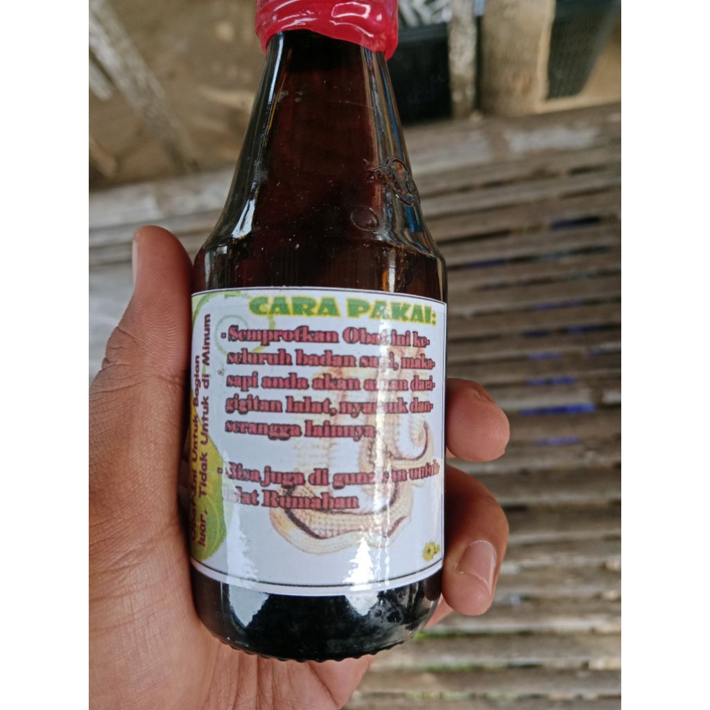 RACUN LALAT & KUTU SAPI CAP DUA COBRA