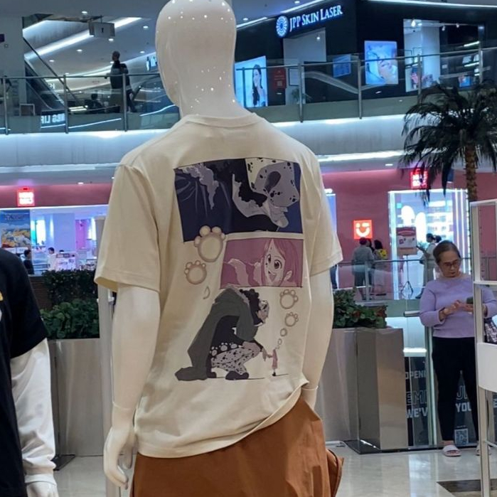 UNIQLO X ONE PIECE T-Shirt Original Kaos Kuma UT Limited Edition