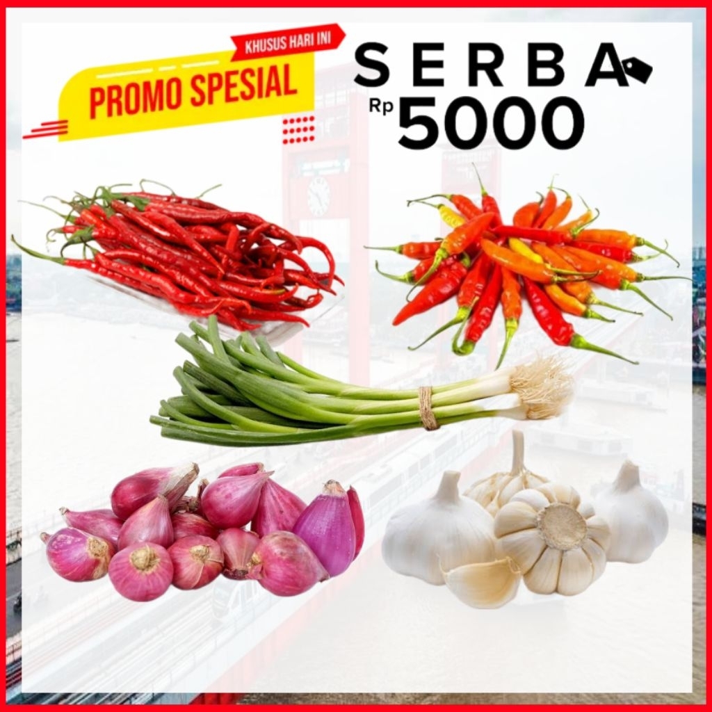 

Cabe Cabai Bawang 5 Ribuan - Sayur Ampera