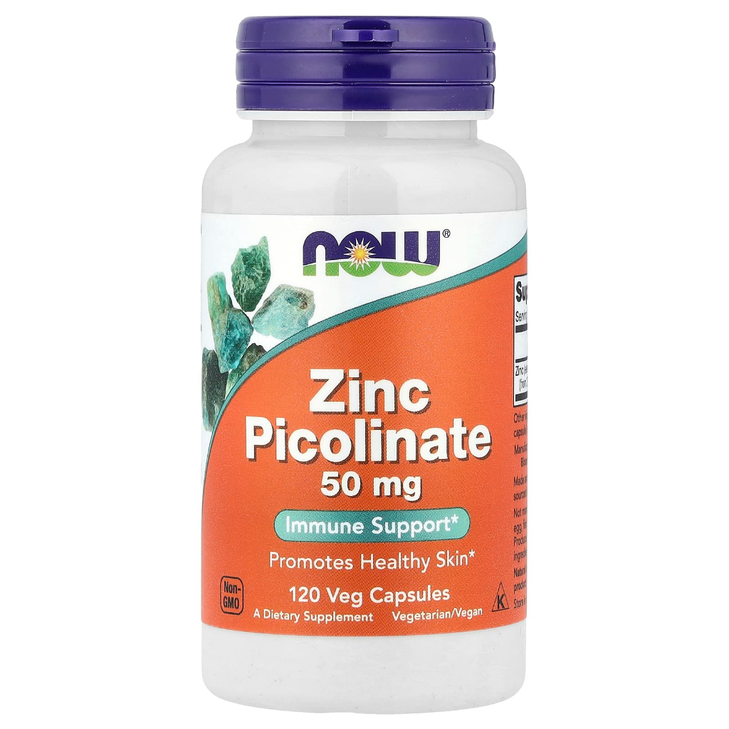 NOW Foods Zinc Picolinate 50 mg