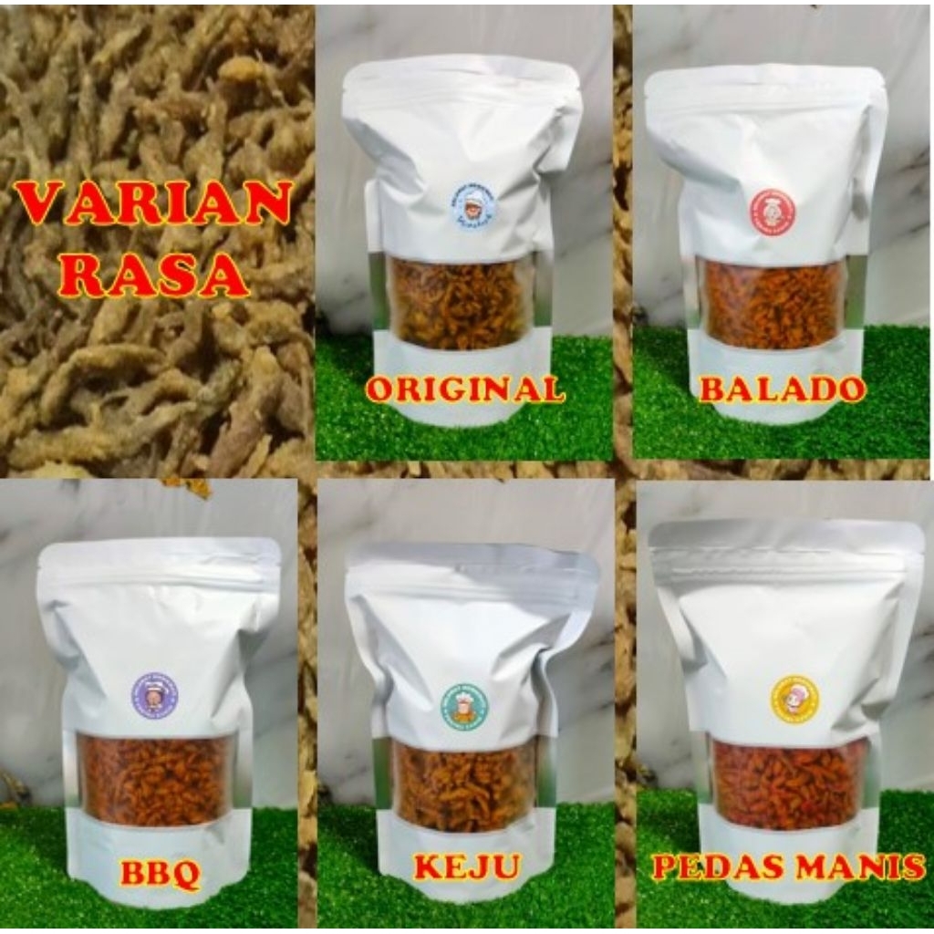 

Ikan Punteng/Blondok Cryspi - Vol.250 gram/pack