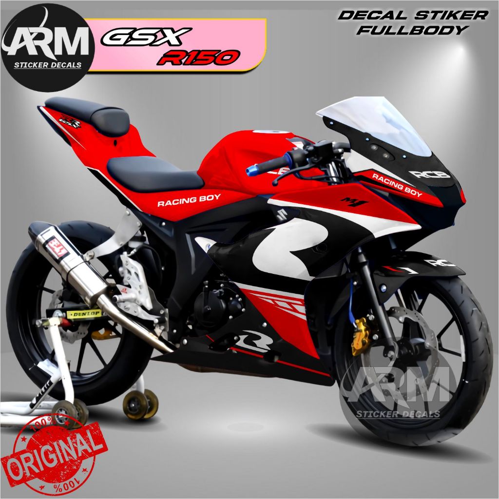 Stiker GSX - Decal Full Body GSX 150R Racing Suzuki Terbaru