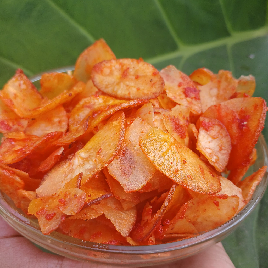

Keripik Singkong Bumbu Rujak Balado Kemasan 1Kg