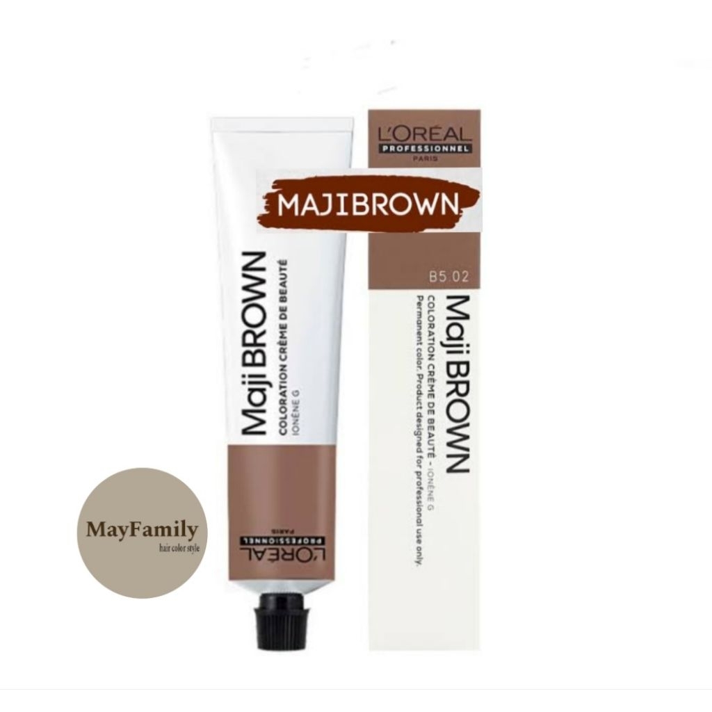 Cat rambut loreal majibrown / Pewarna rambut loreal / Loreal majifhasion majibrown