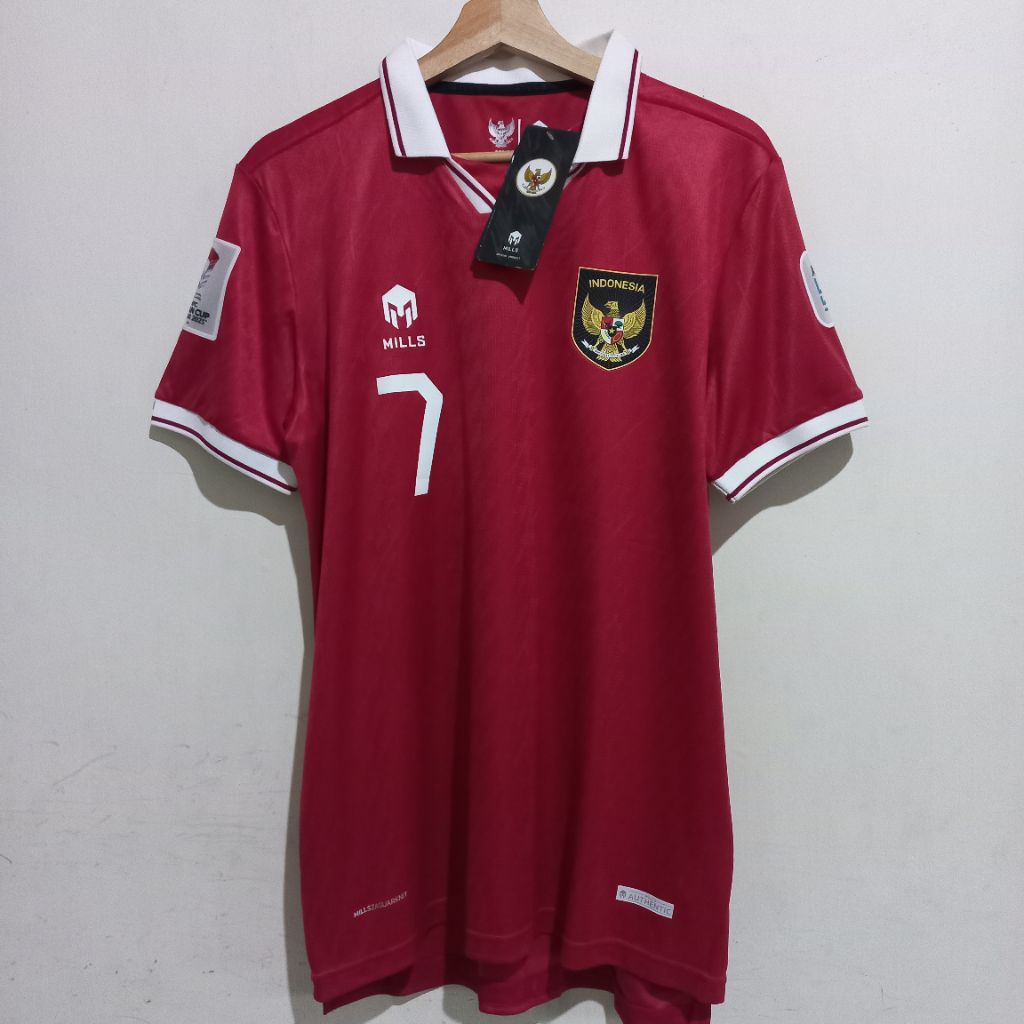 Timnas Indonesia Home jersey Player Issue 2022-24