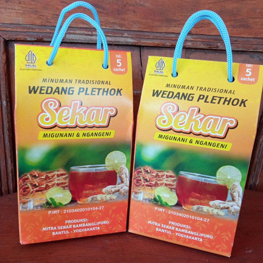 

MINUMAN TRADISIONAL SEKAR / BIR PLETOK / KEMASAN 5 SACHET / TINGGAL SEDUH