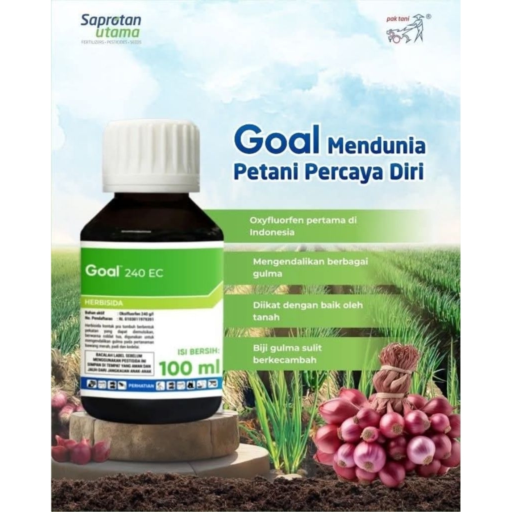 Pembasmi Biji Rumput  herbisida Goal 240 Ec