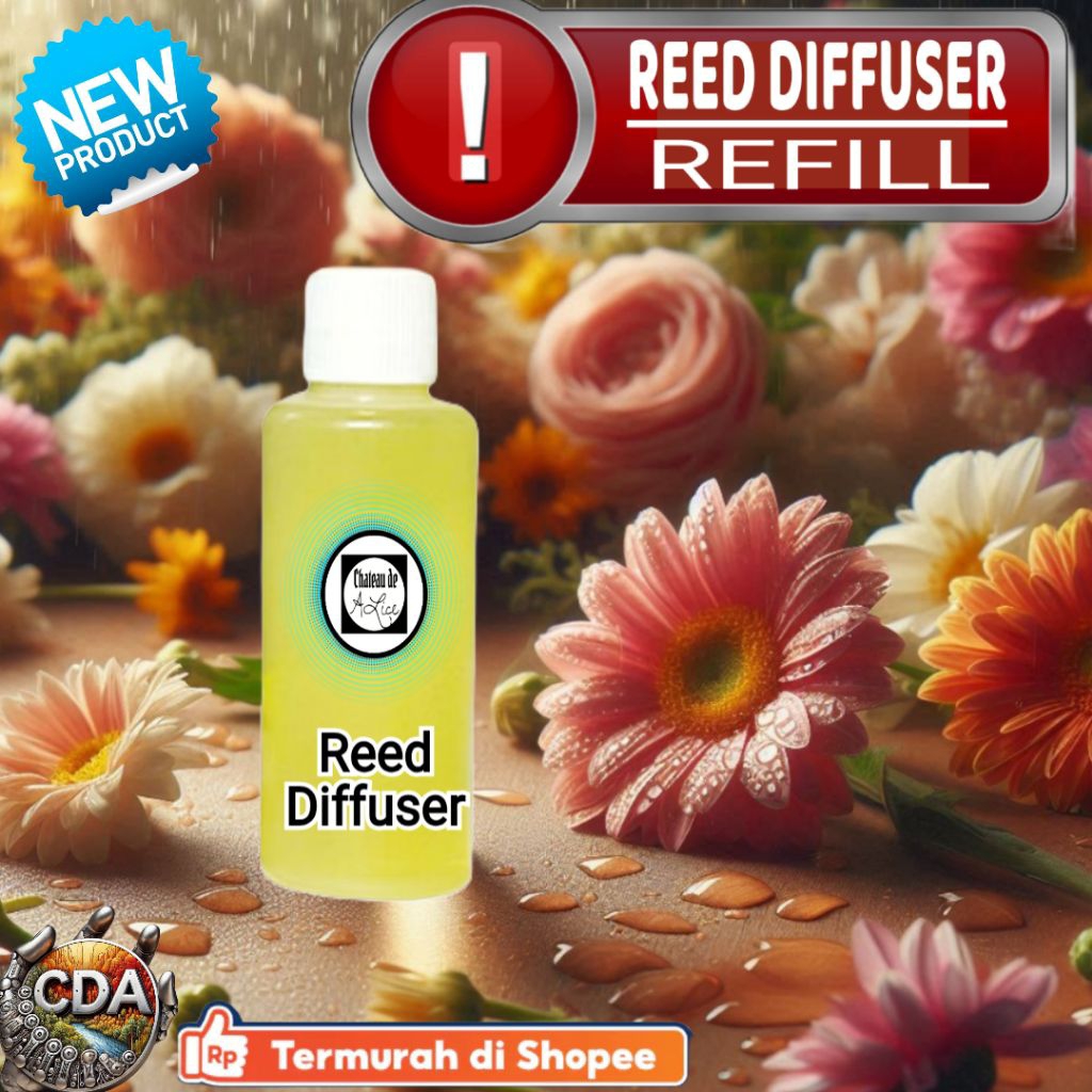 Pengharum ruangan/Pewangi kamar / kamar mandi /Diffuser ruangan tahan lama/Reed Diffuser wangi awet