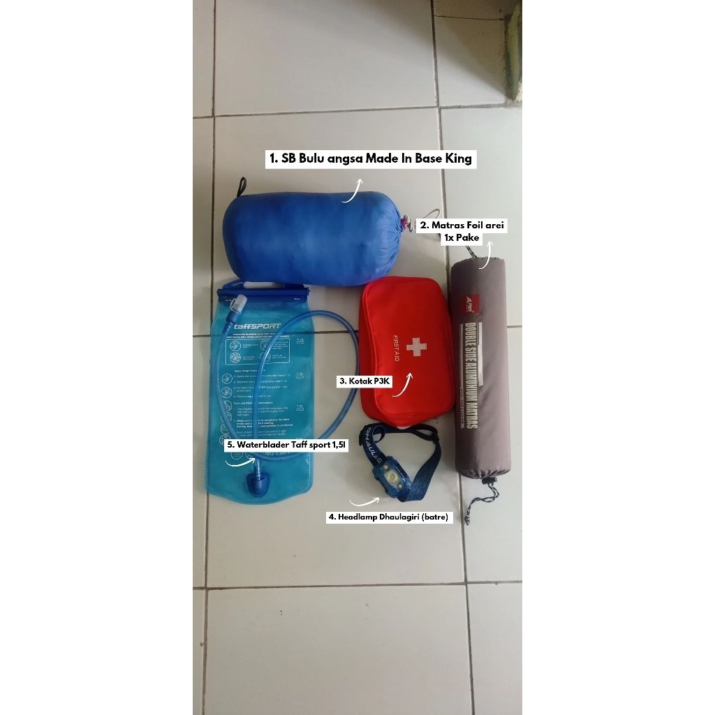 Sleeping bag Made in Base King seri Kathmandu