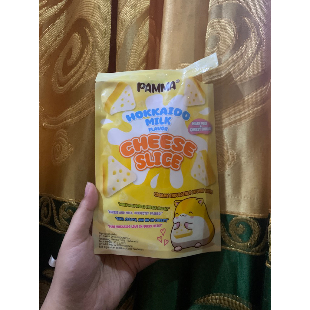 

Pamma Cheese Slice Hokkaido Milk Flavor Ecer