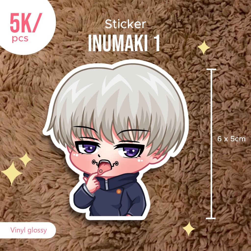 

Stiker inumaki anime jujutsu kaisen anti air