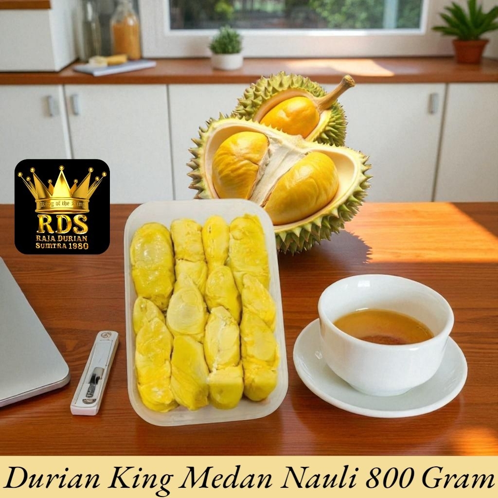

Durian King Medan Premium || Durian Nauli frozen Netto 800 Gram