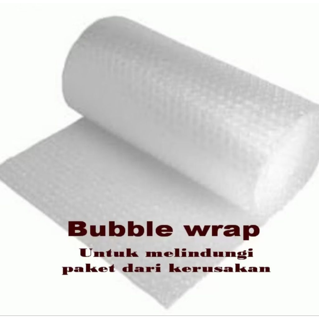 

EXTRA BUBBLE WRAP / TAMBAHAN BUBLE AGAR PAKET LEBIH AMAN