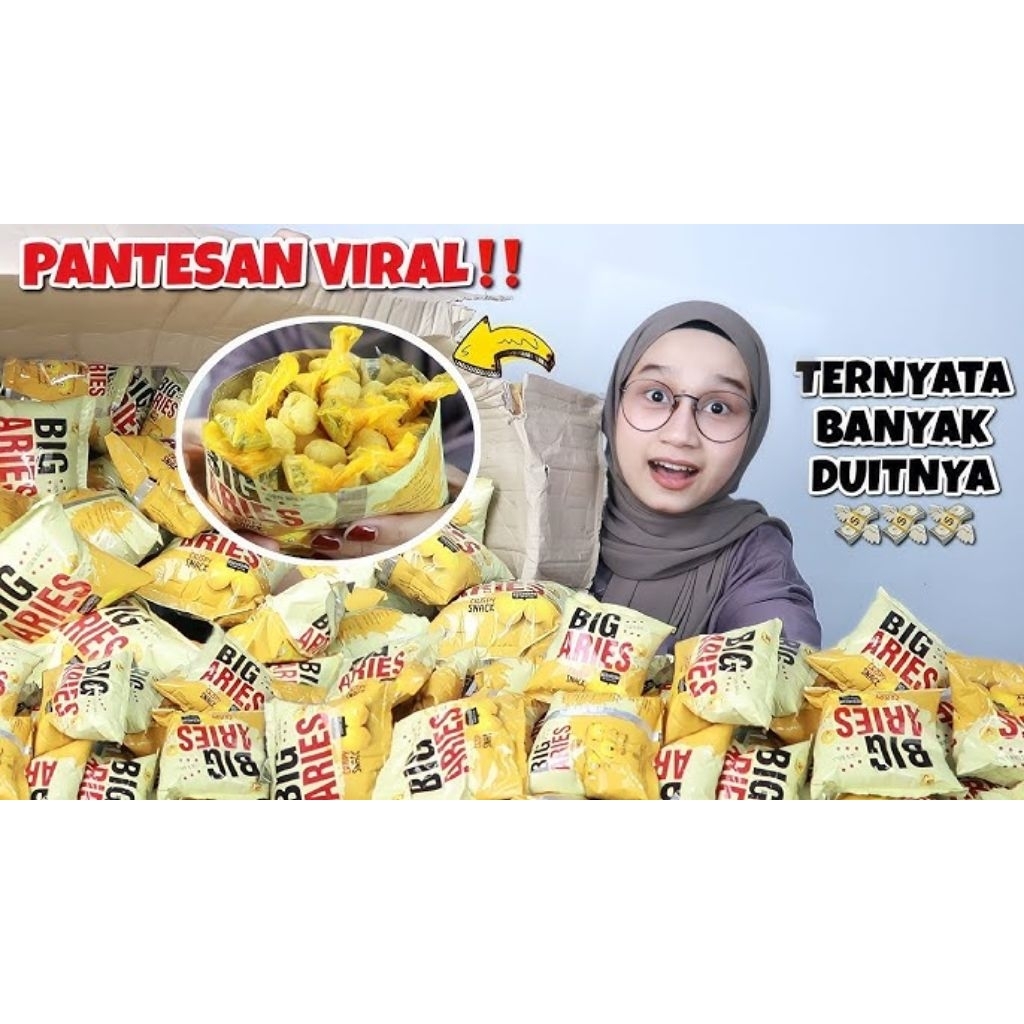 

CIKI BIG ARIES (10PCS) BERHADIAH UANG TUNAI BILA BERUNTUNG - CIKI BERHADIAH -SNACK BERHADIAH-CIKI CEMILAN