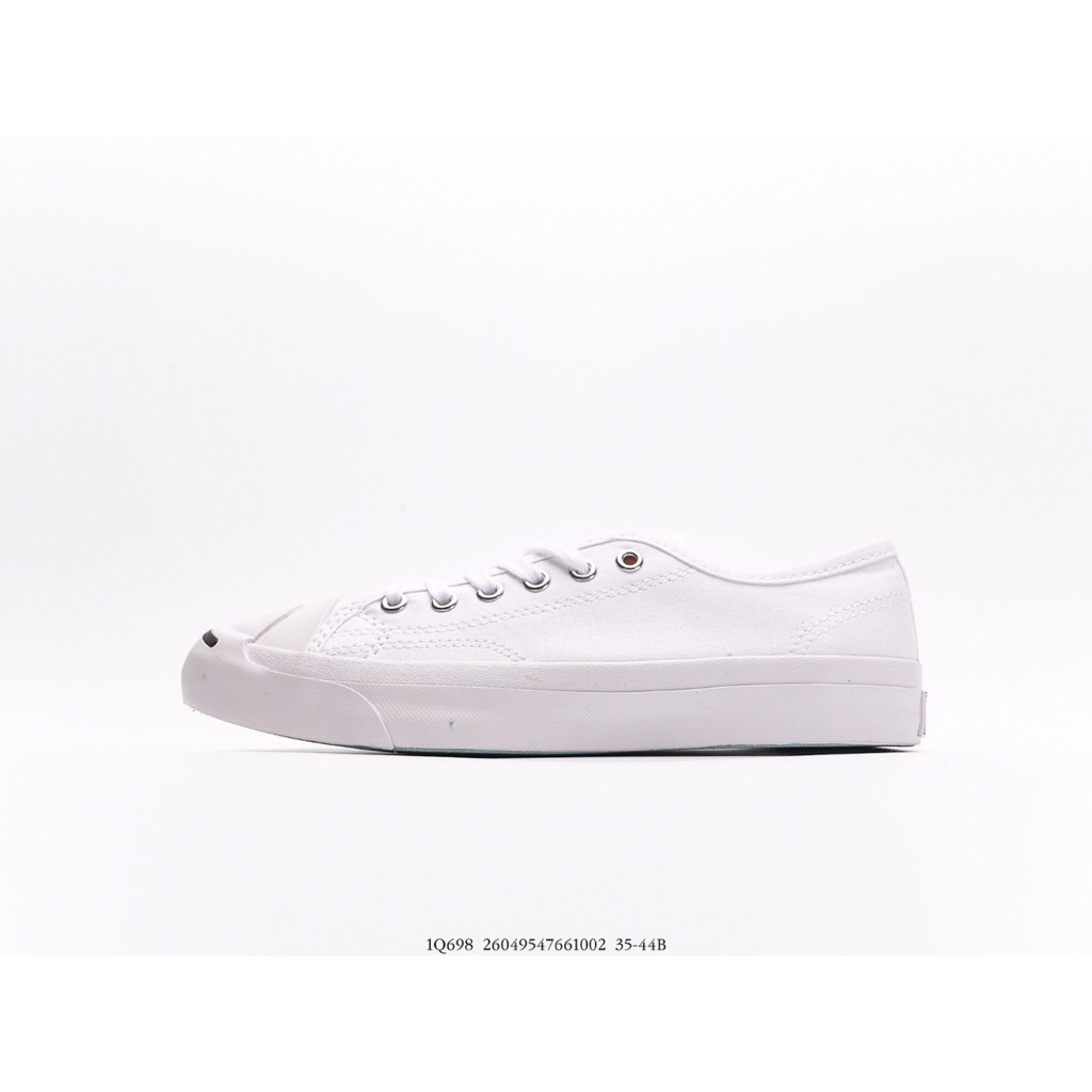 ( SNKRSPD ) Converse Jack Purcell Ox White Canvas
