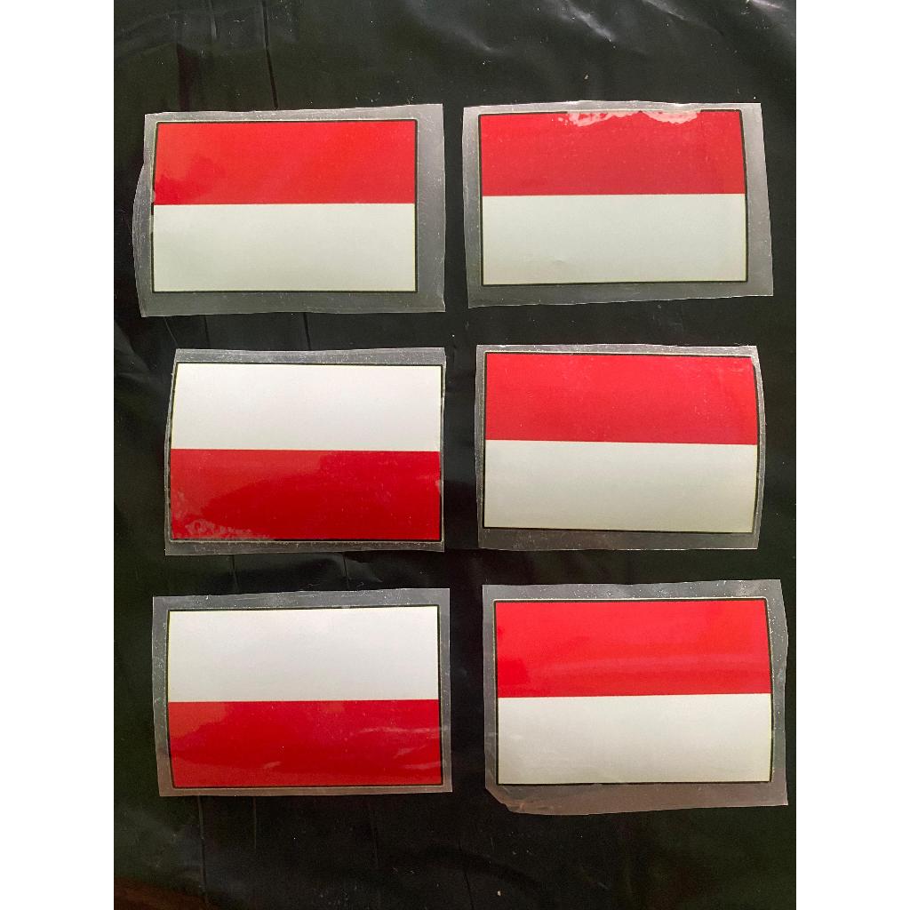 

Stiker Bendera Merah Putih Siap Pakai Stiker Dtf tinggal Setrika