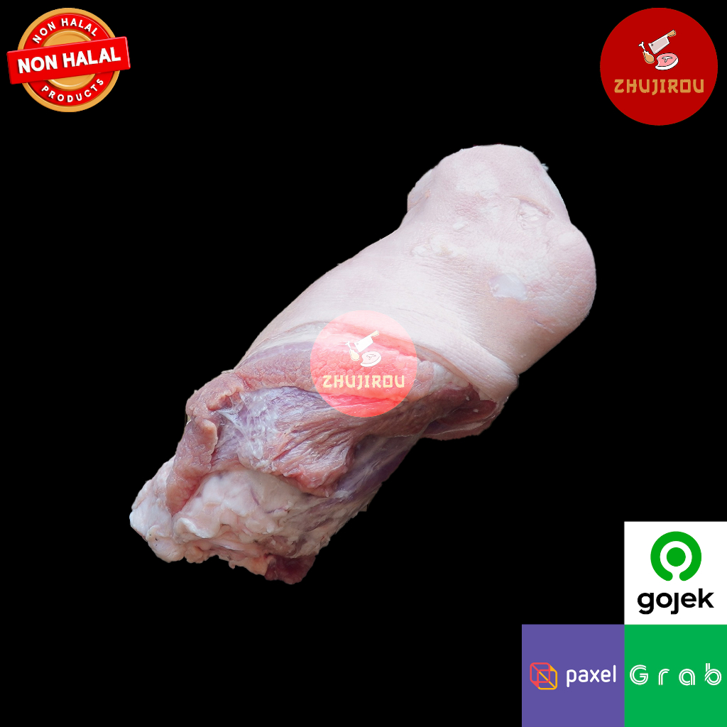 

kaki babi knuckle - knuckle kaki belakang babi - knuckle kaki depan babi - knuckle - kaki babi tanpa ceker - daging babi ZHUJIROU