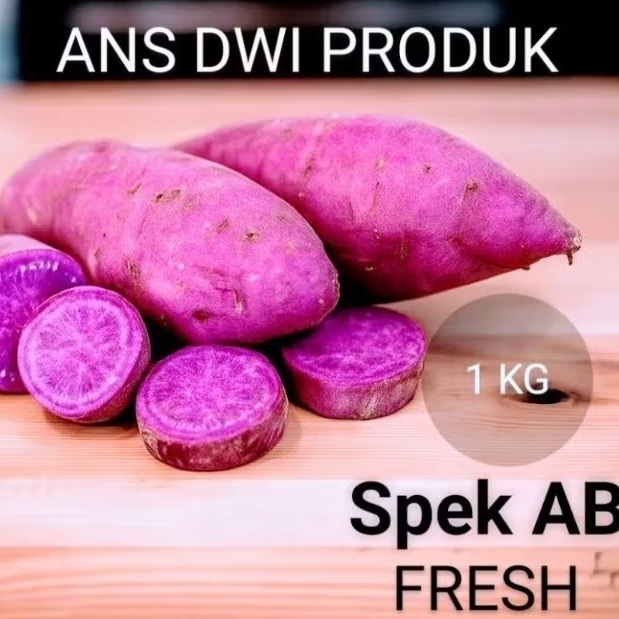 

[GARANSI] UBI UNGU 1 KG FRESH