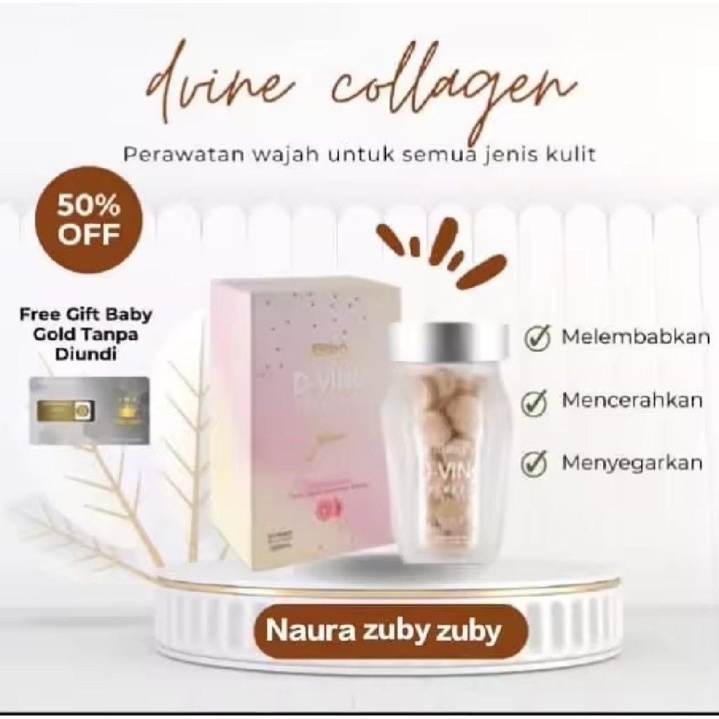 Suplemen Kolagen untuk Kecantikan Kulit 30 Tablet