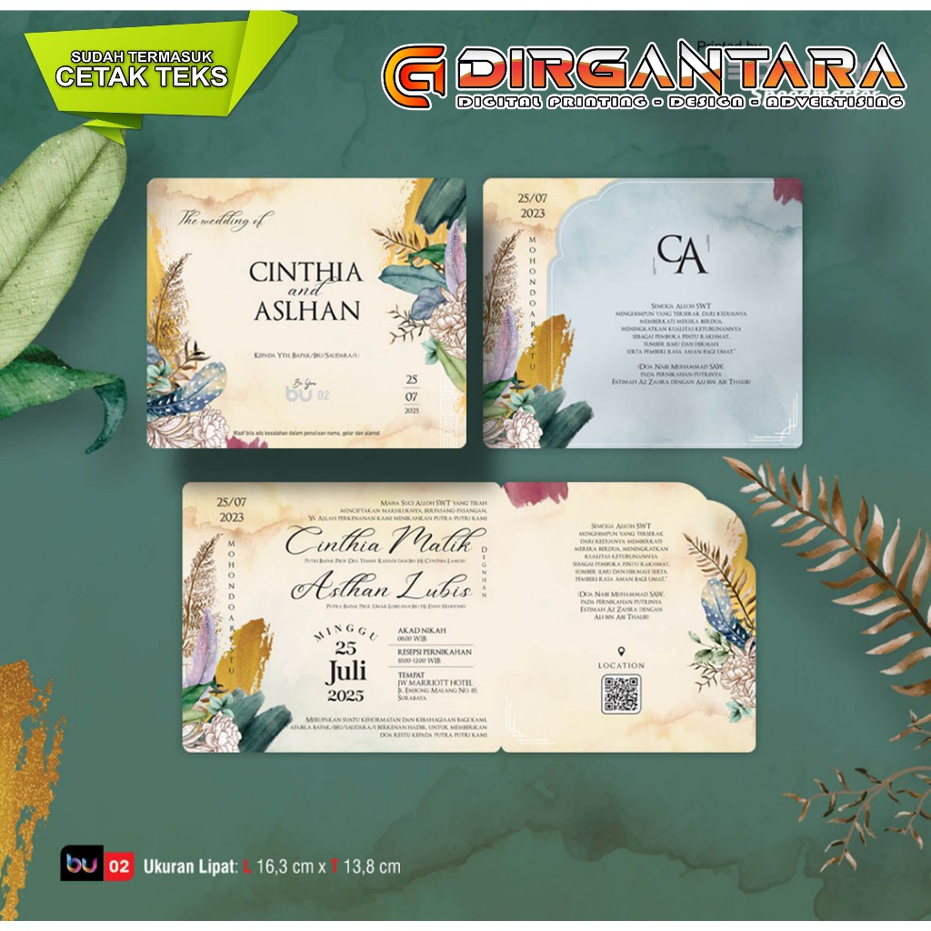 (50) Undangan Khitanan Be You Undangan khitanan murah undangan pernikahan murah desain kekinian