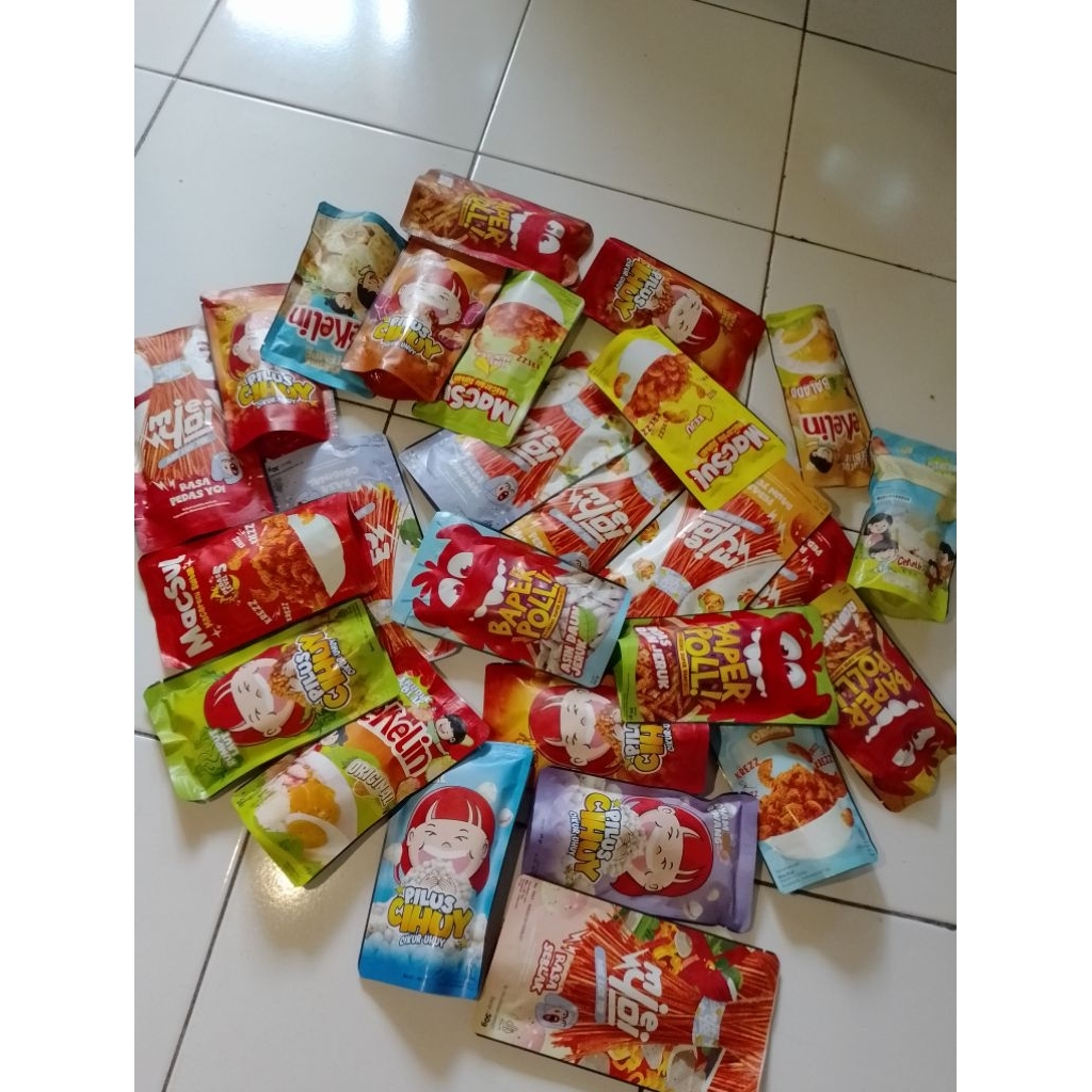 

Paket pemula 40 pcs dari CEKELIN, berbagai varian produk jg rasa....50gr
