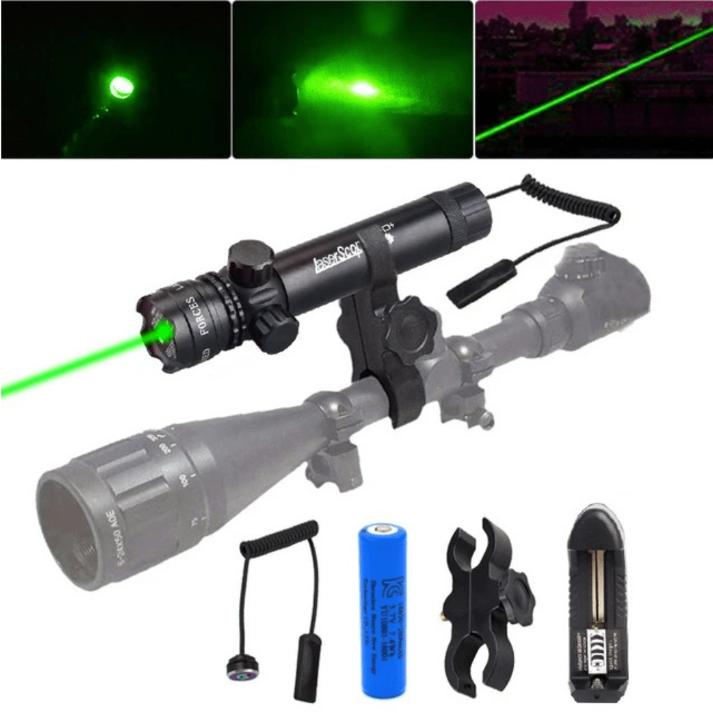 VASTFIRE Laser Tembak Senapan Angin Warna Hijau Dan Merah Dot Scope Jarak Jauh Siang Malam 300 Meter
