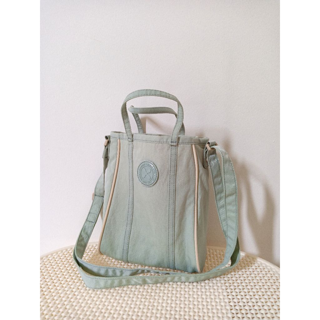 Exsport PRELOVE Brittle Mini Sling Bag Mint Green Tas Selempang Wanita