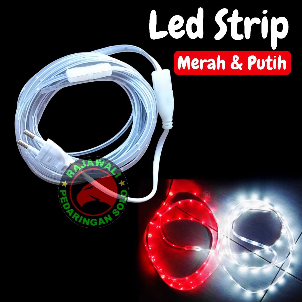 Led Strip Selang Merah Putih Untuk Tiang - Led selang agustusan Led Hias untuk pagar