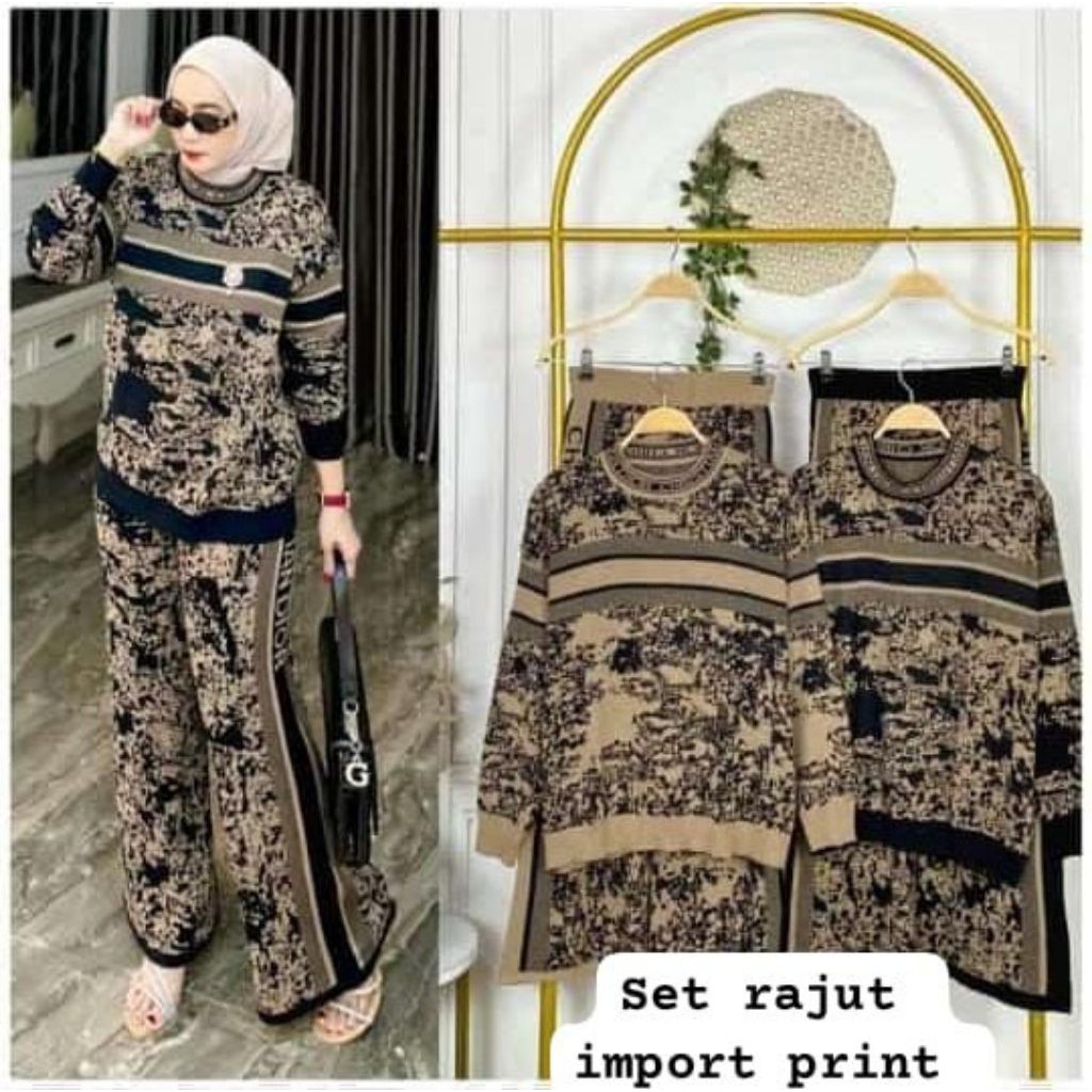 One set Rajut celana