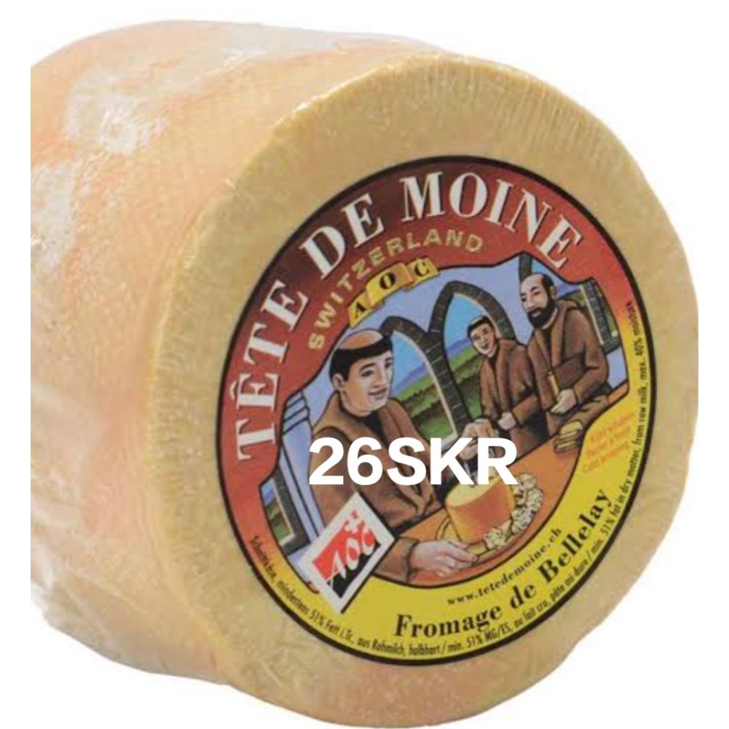 

KEJU TETE DE MOINE CHEESE SWITZERLAND 200GR
