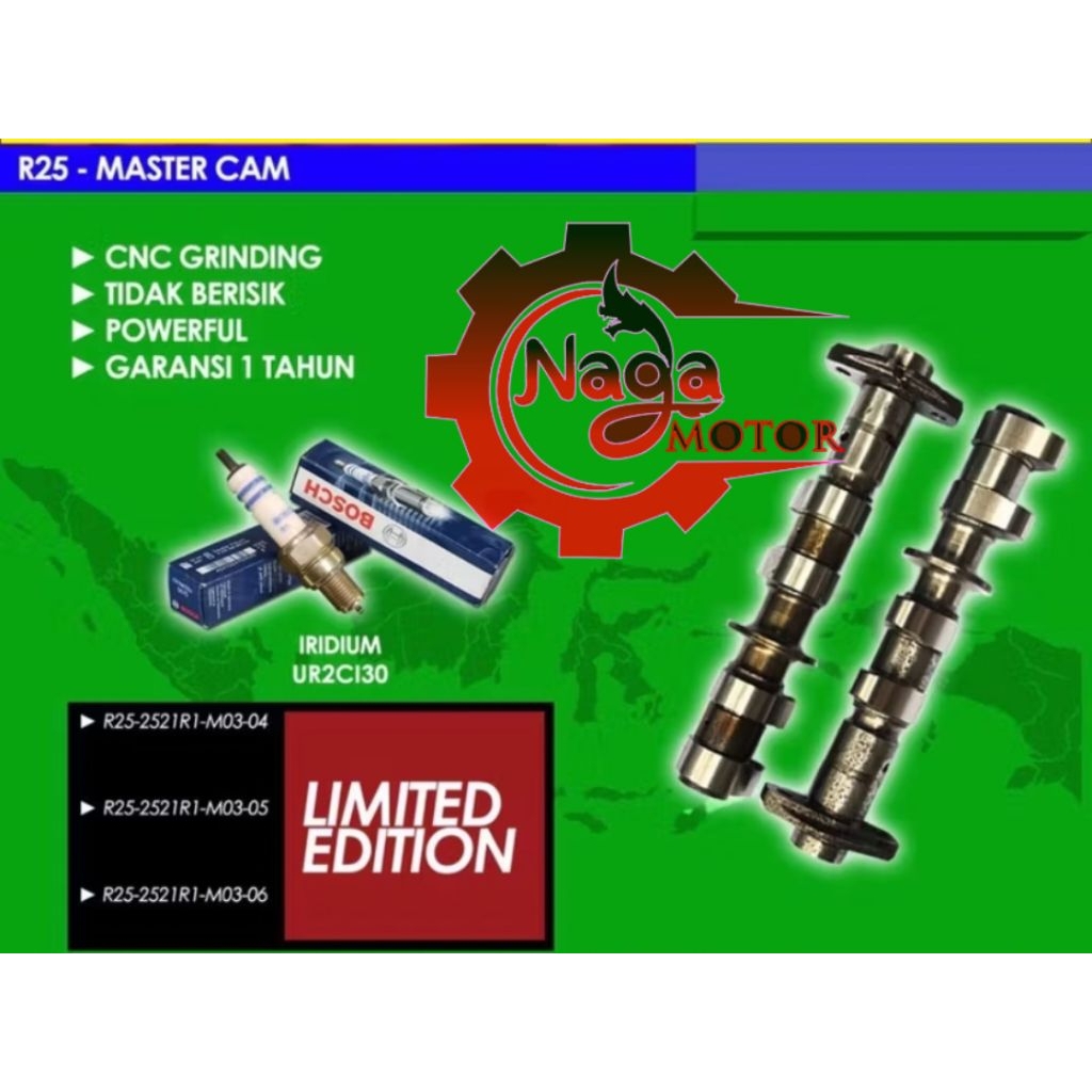 MASTER CAM/CAMSHAFT/NOKEN BRT AS R 25