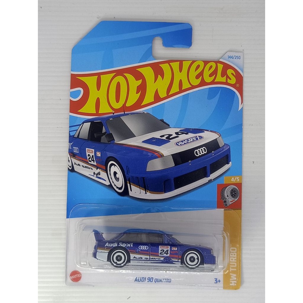 Hotwheels Hot Wheels Audi 90 Quattro biru non STH