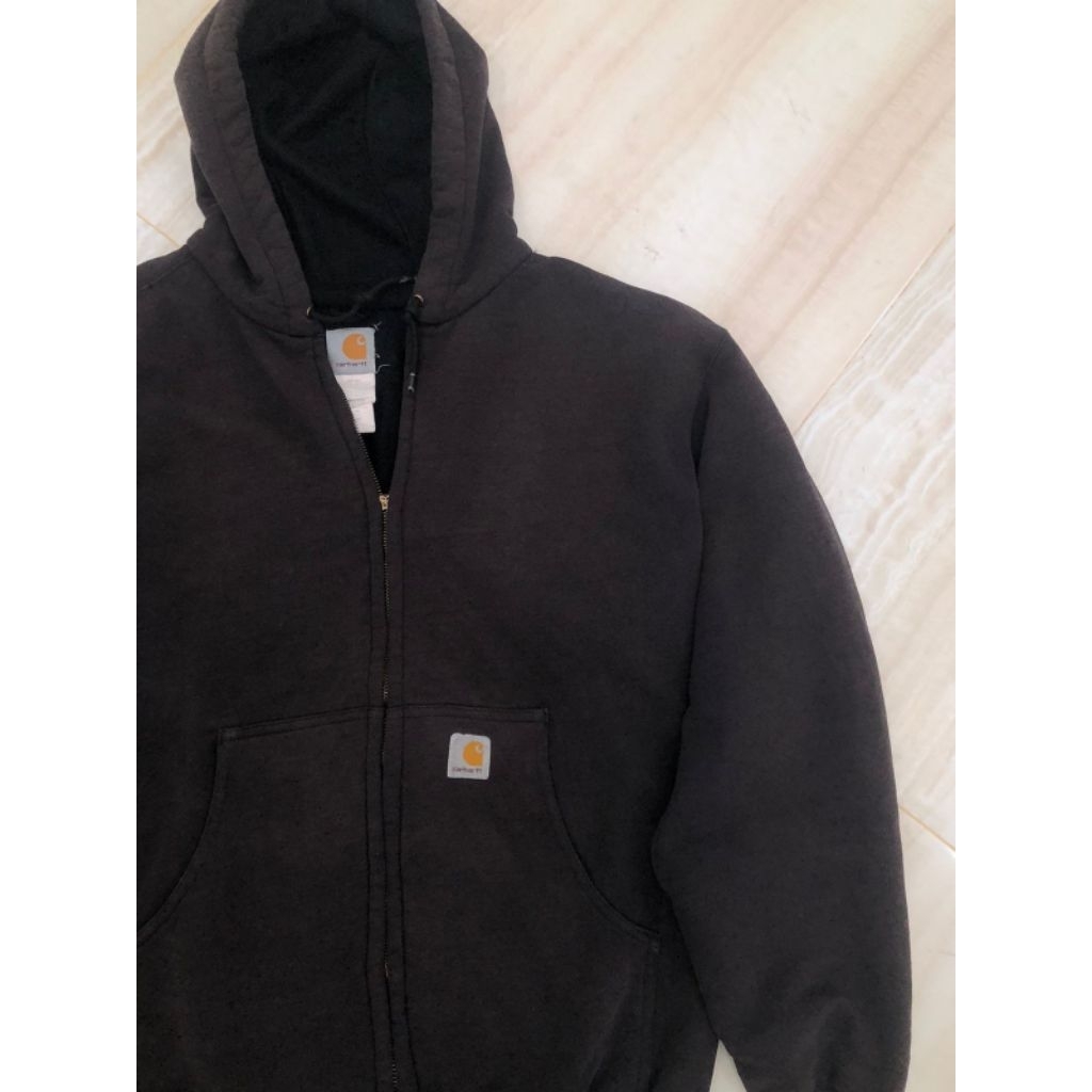 Hoodie carhartt raindefender brown