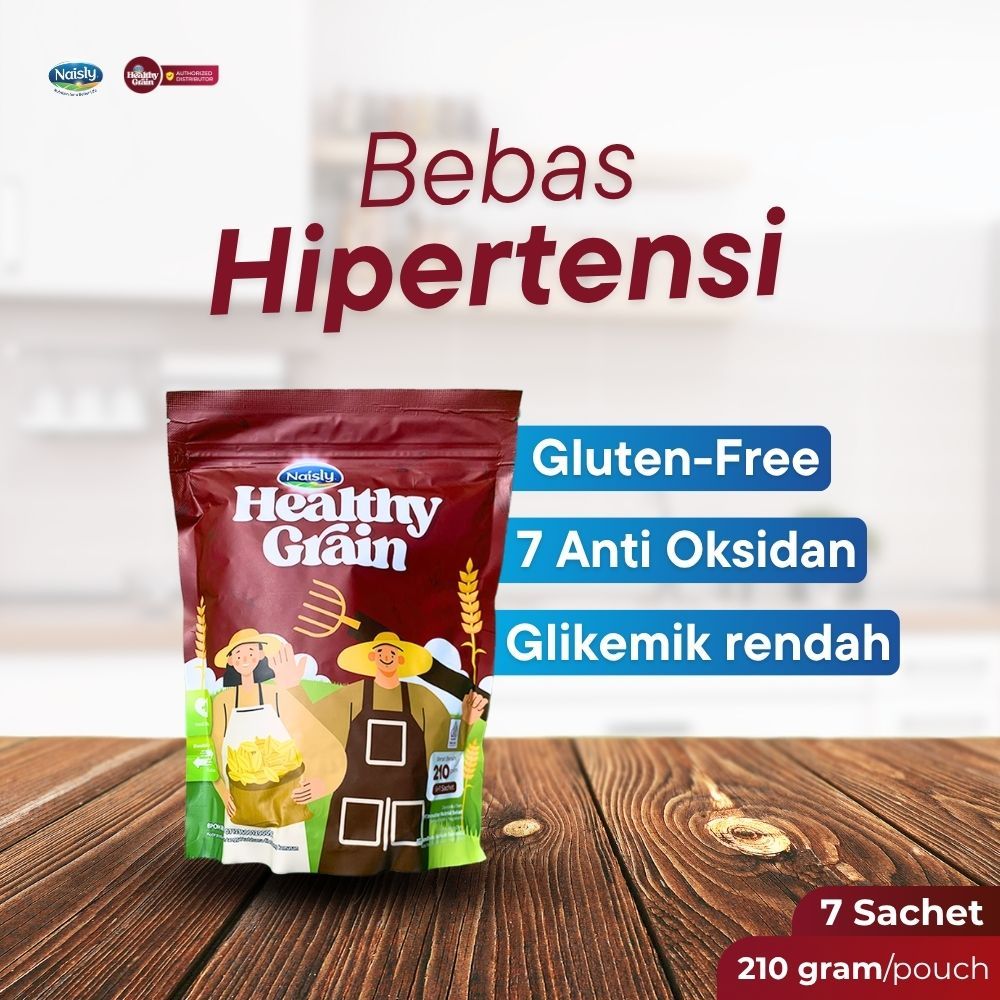 

OAT HEALTHYGRAIN TERBUKTI BANTU ATASI HIPERTENSI & CEGAH STROKE 1 POUCH ISI 7 SACHET