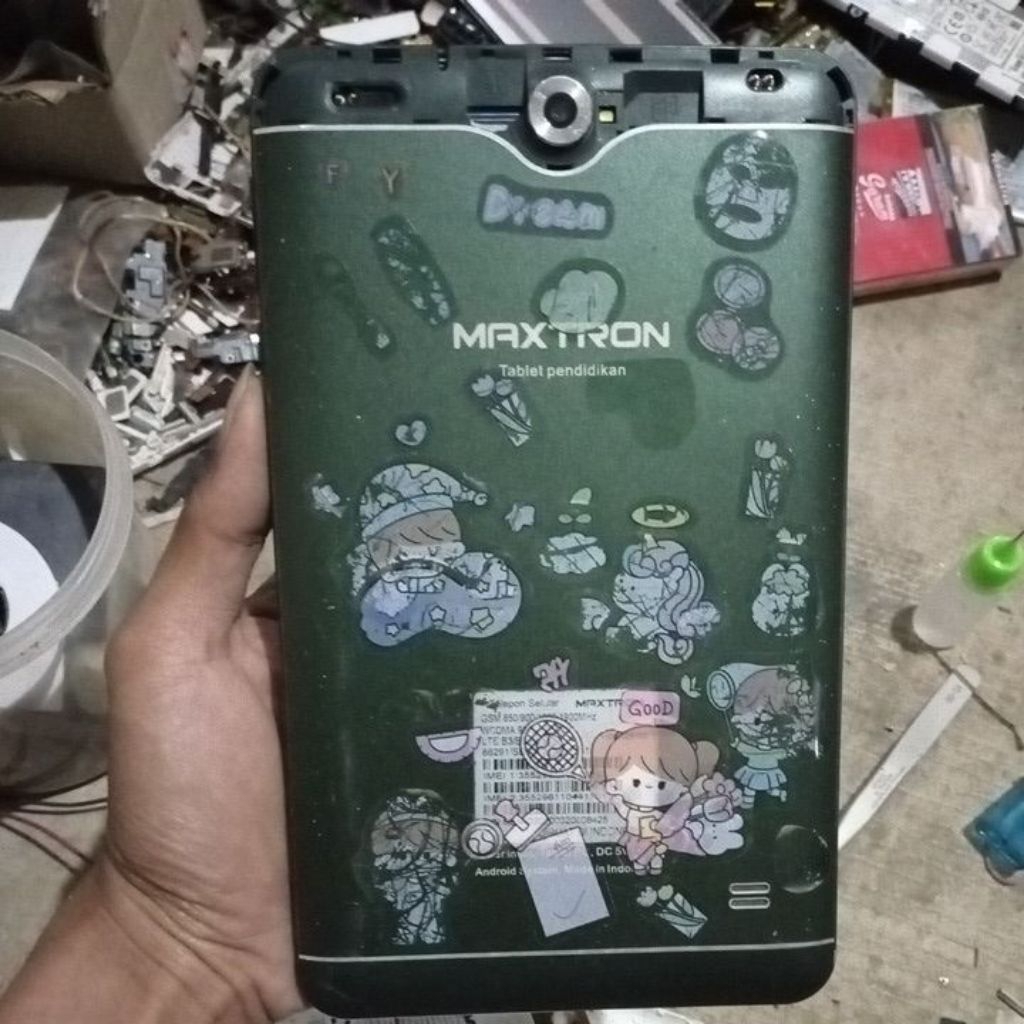 MESIN HIDUP TAB pendidikan MAXTRON MINUS LCD