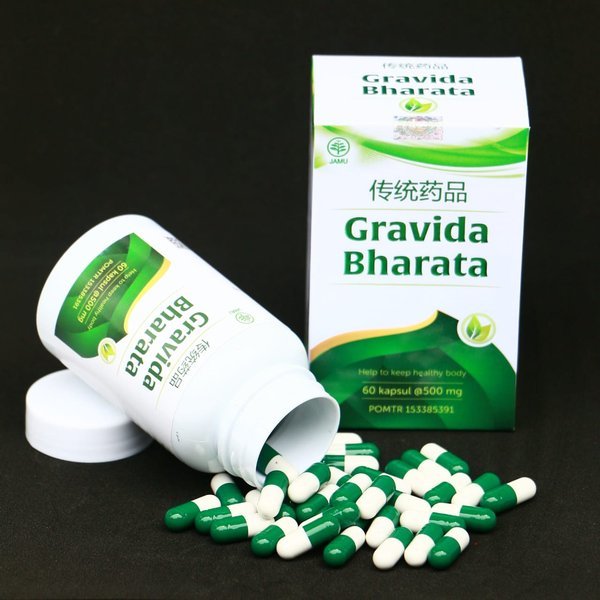 Gravida Bharata Tablet 60 Kapsul & 500 mg