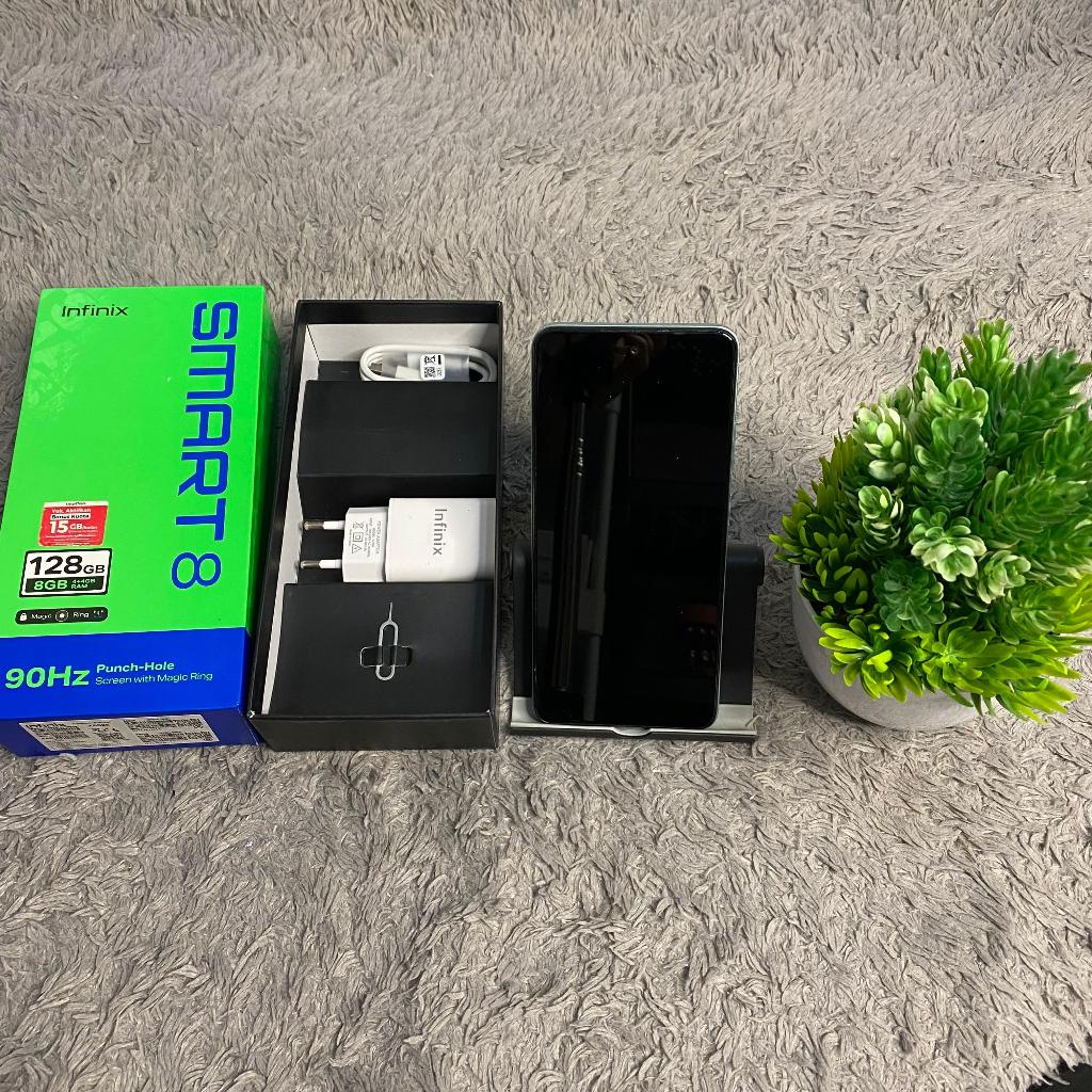 Infinix Smart 8 3/64GB Second Fullset Bergaransi