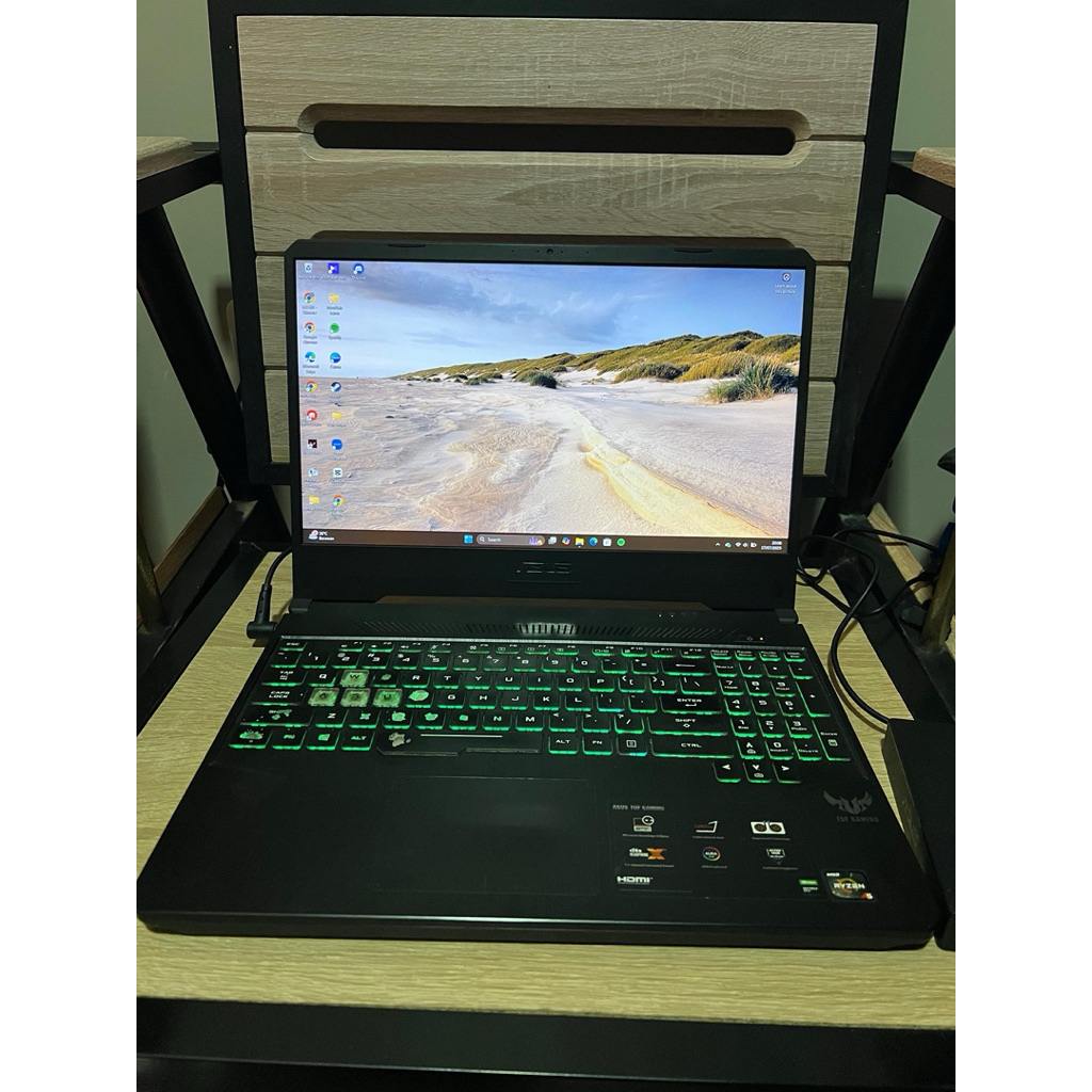 Laptop Gaming Asus TUF FX505DT Ryzen 5 3550H GTX 1650 Ram 8GB SSD 500GB Second