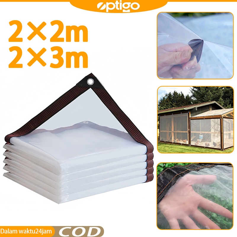 Plastik Bening 99% Tahan Air Terpal Tebal Plastik Bening Tebal Plastik Uv Green House Plastik Metera