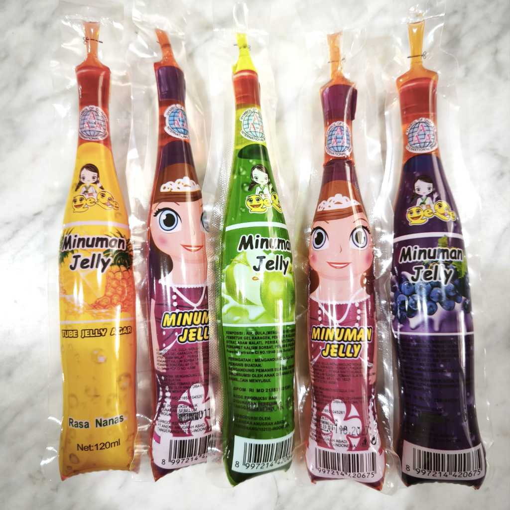 

Jelly Jeli Agar Bentuk Botol Aneka Rasa Buah Viral