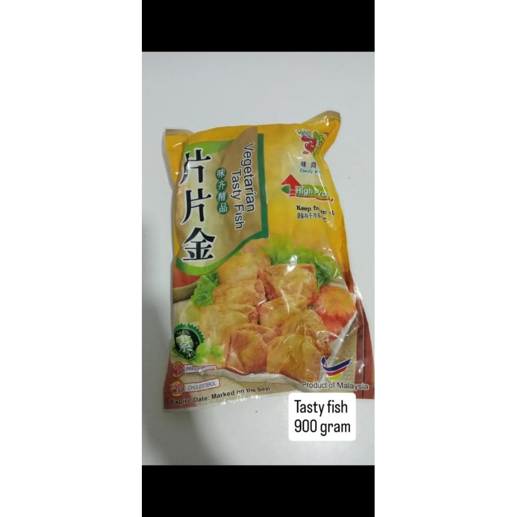 

Vegetarian Tasty fish Mr vege