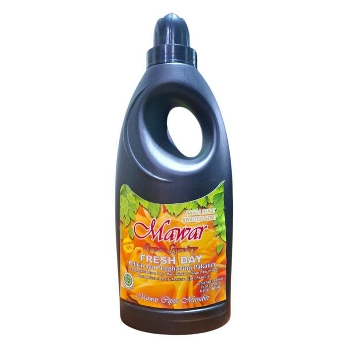 Mawar Super Laundry Botol 1 Liter - Fresh Day