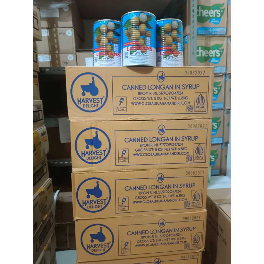 

Longan Harvest in Syrup - 1 KARTON